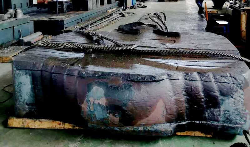 承載750T船舶專用重型吊鉤順利交給客戶！